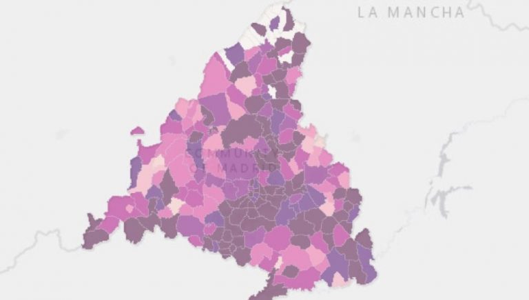 Mapa de comunidad de madrid por municipios | Actualizado junio 2026