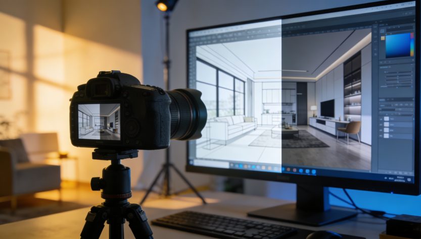 La evolución visual en el sector inmobiliario y el papel de la empresa de renders